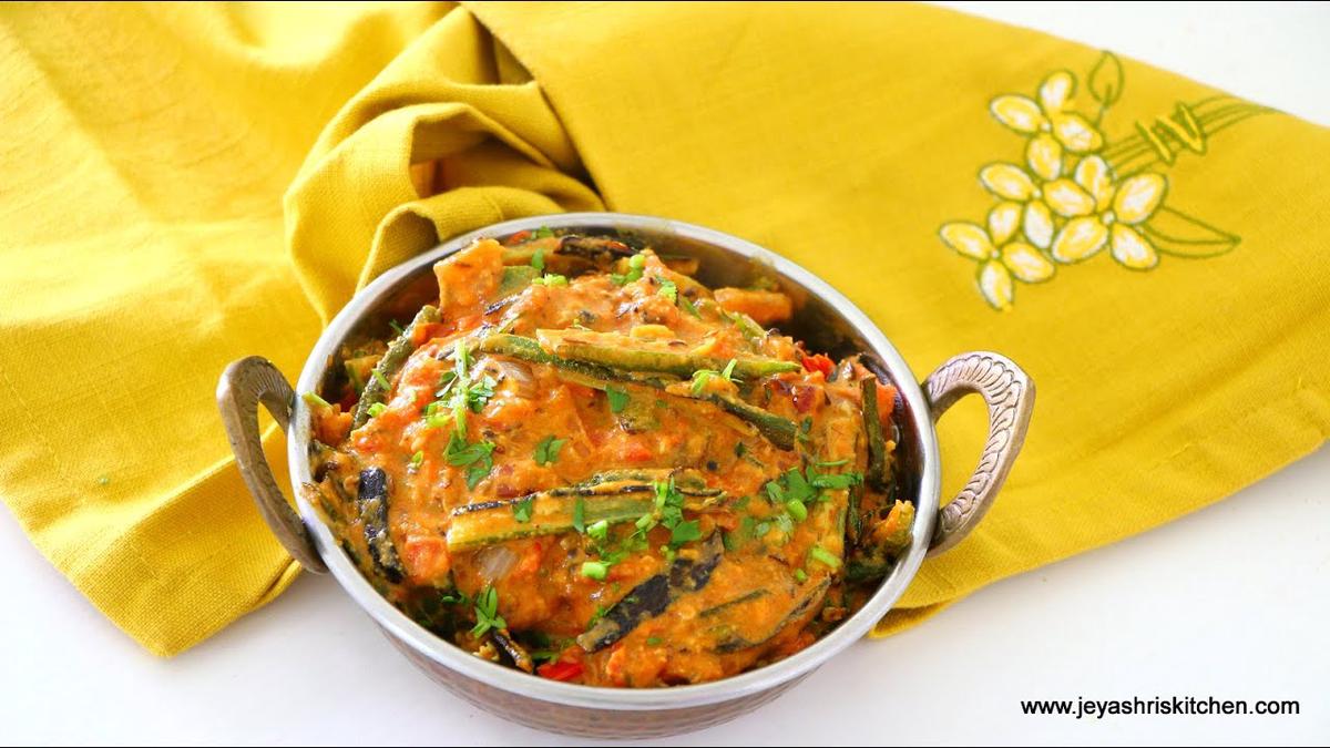 Hyderabadi okra recipe Bhindi masala curry