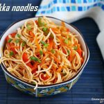 Veg hakka noodles recipe