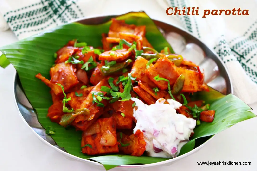 Chilli parotta recipe