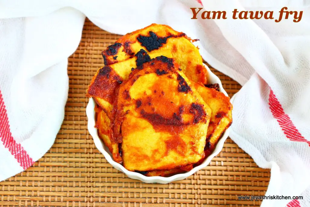 Yam tawa fry