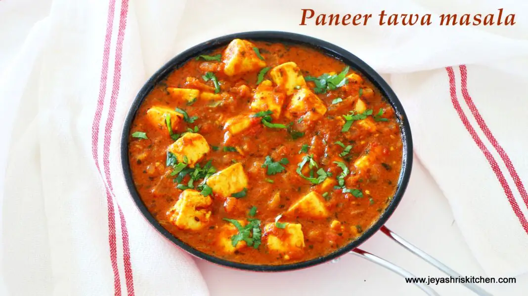 paneer tawa masala