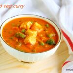 Mixed vegetable curry