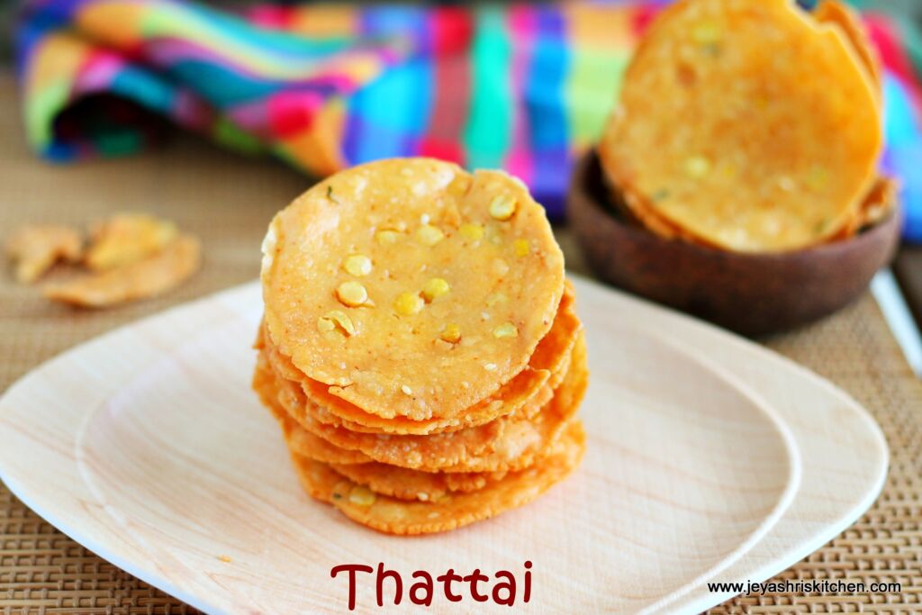Thattai- diwlai snack