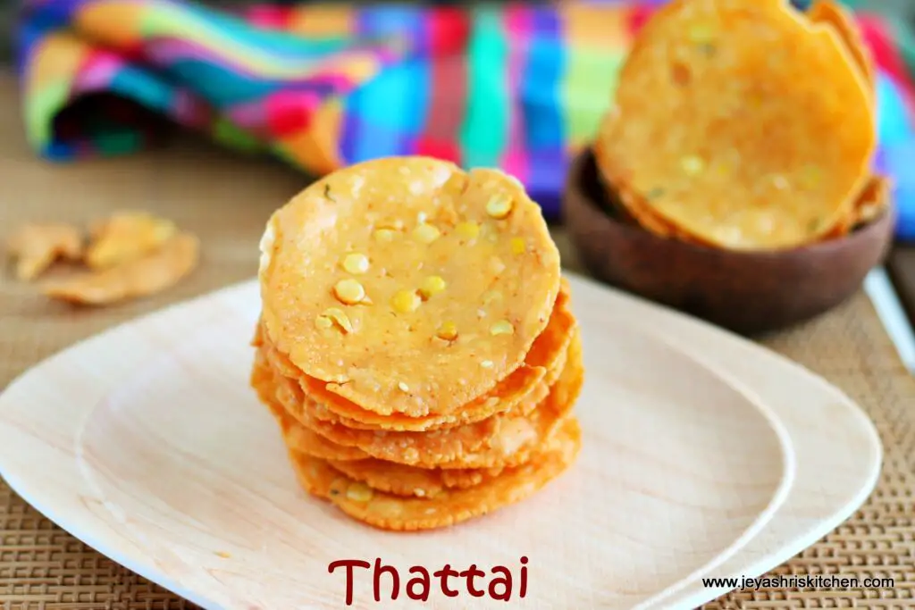 Thattai- diwlai snack