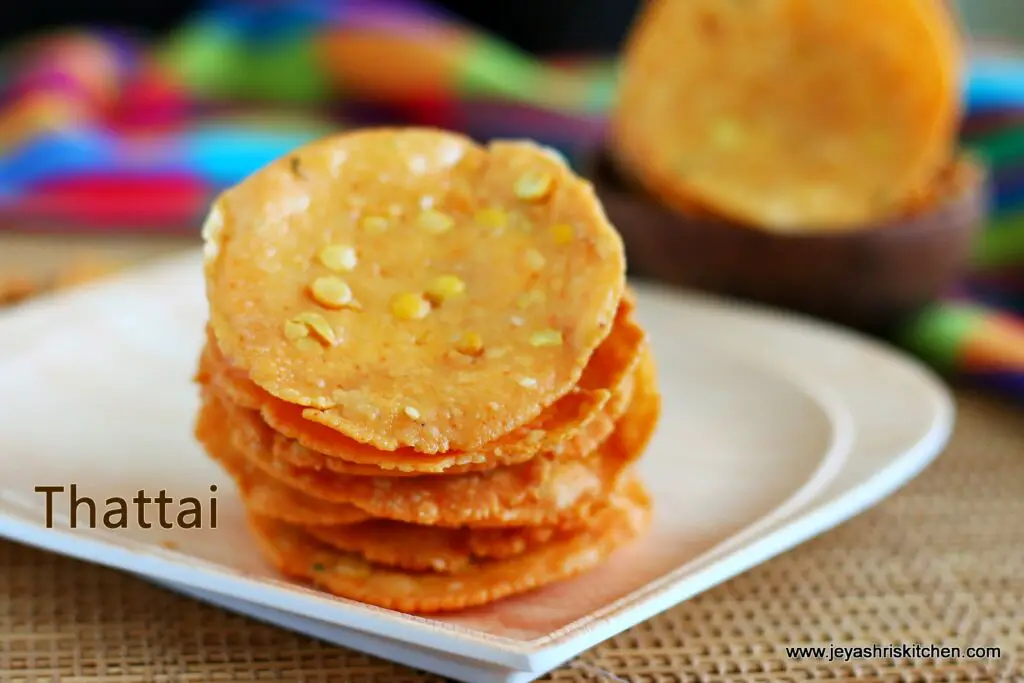 Thattai recipe