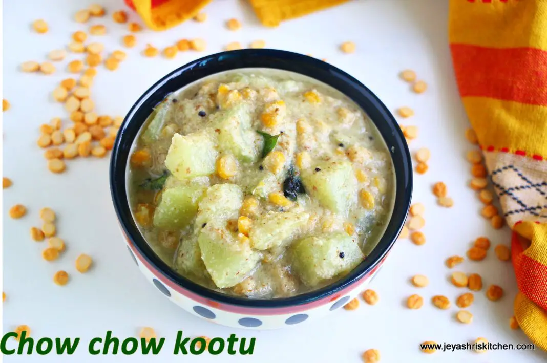 Chow chow kootu