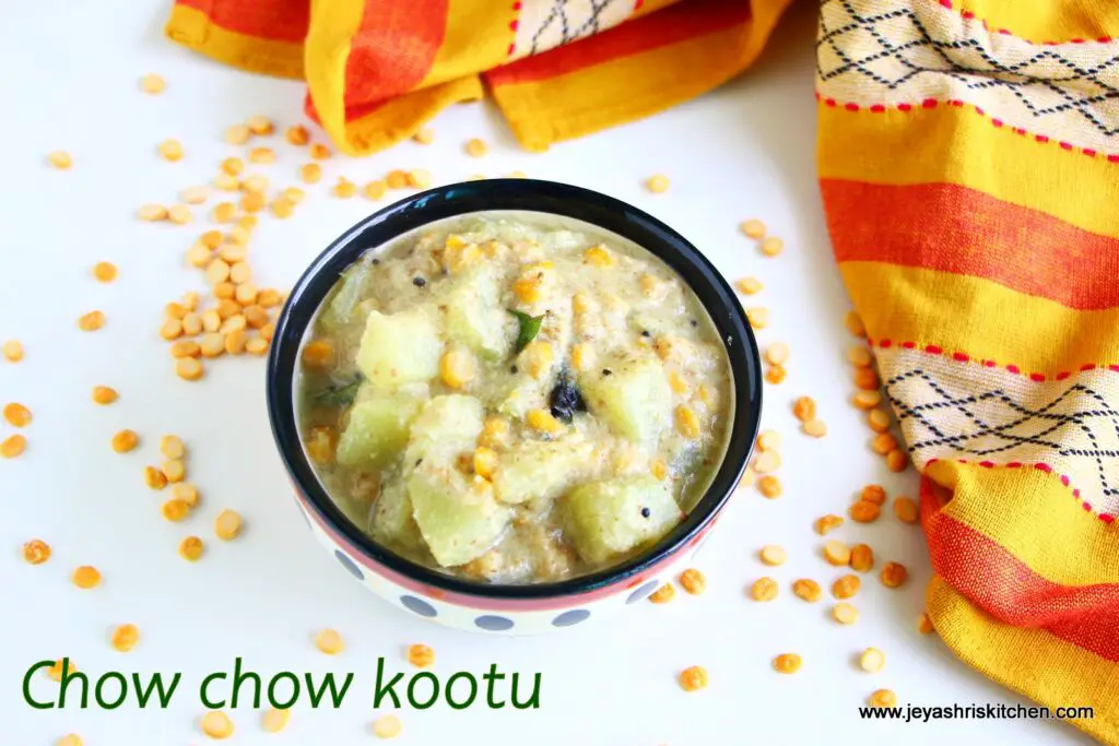 Chow chow kootu