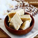 Cashew coconut burfi recipe