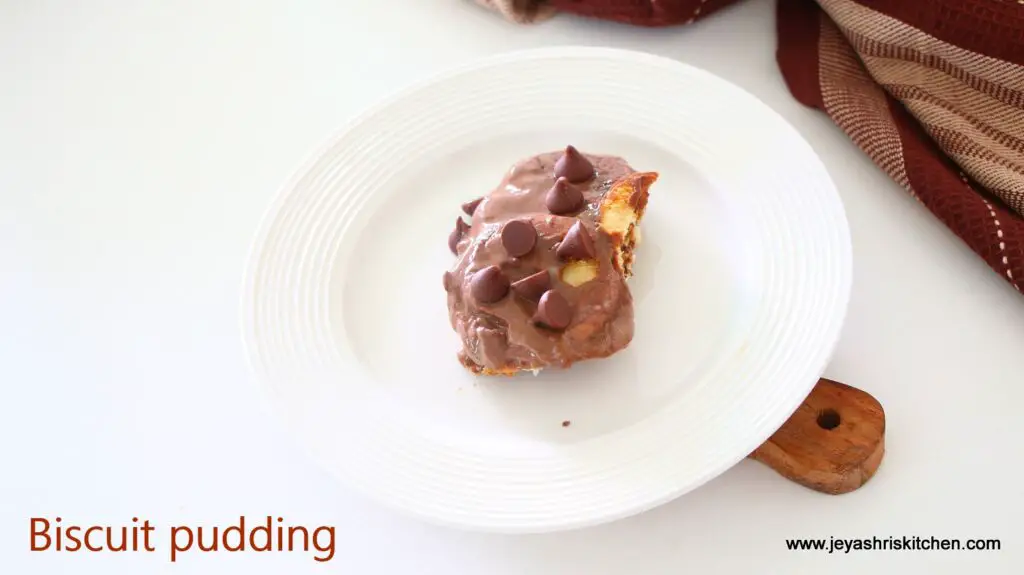 Biscuit pudding recipe