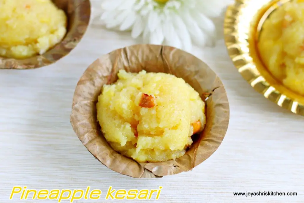 pineapple - kesari how to make pineapple- kesari