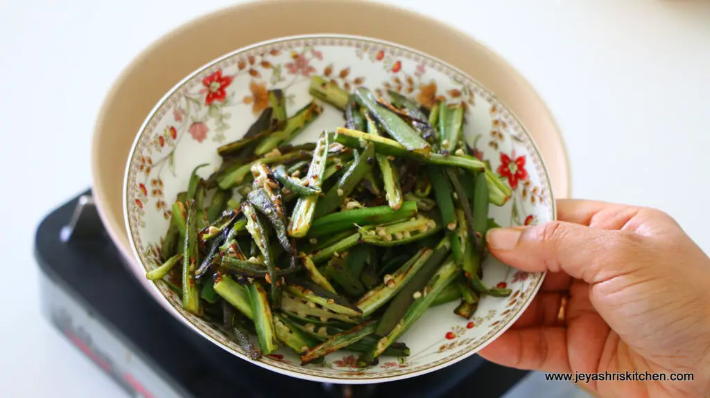 hyderabadi okra