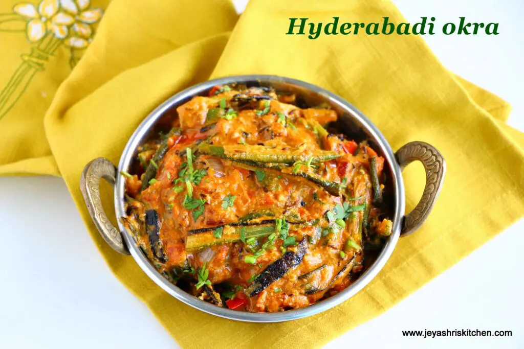 hyderabadi okra masala