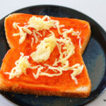 Bread paneer pizza