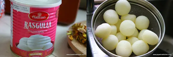 Rasgulla recipe