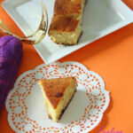 Eggless orange cake