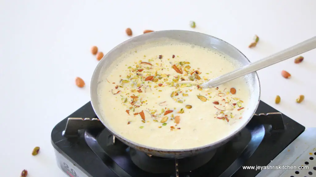 Paneer payasam