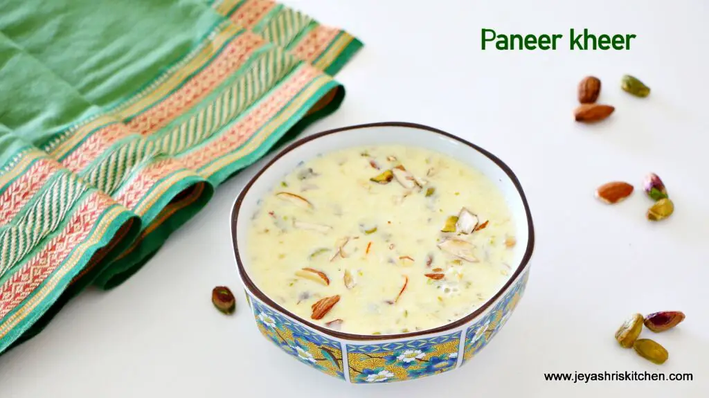 Paneer-kheer