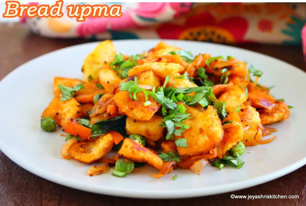 Bread upma