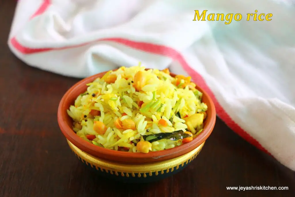 RAw mango rice