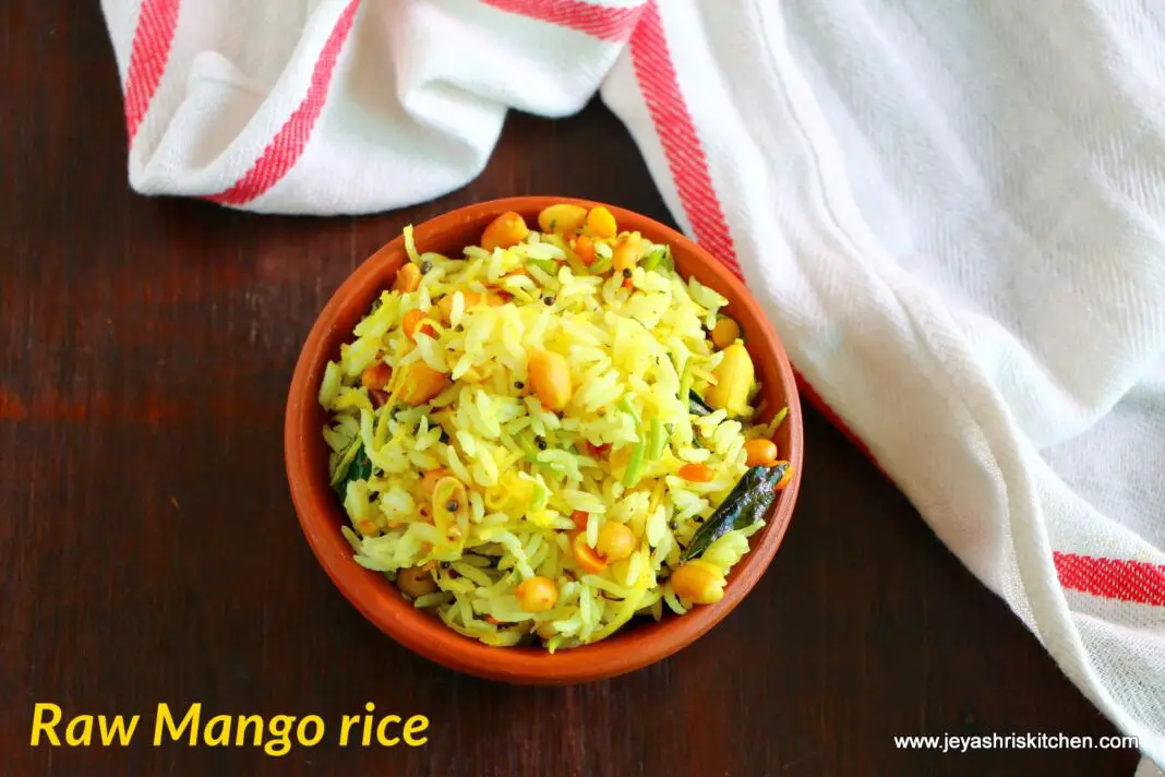 Raw mango rice