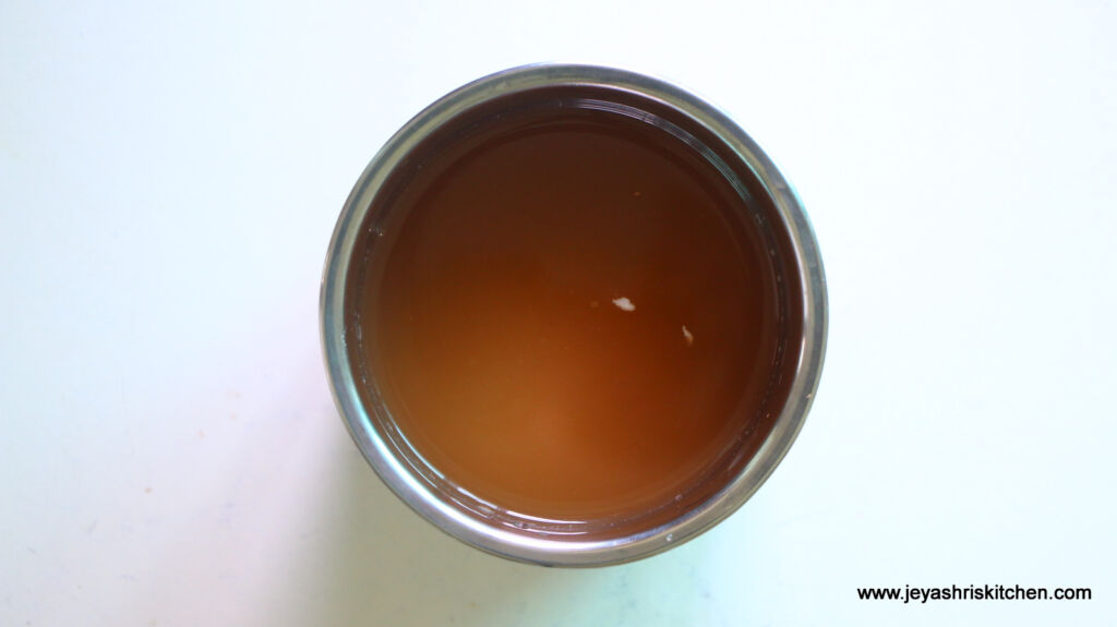 Tamarind water