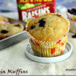 EGGLESS RAISIN MUFFINS