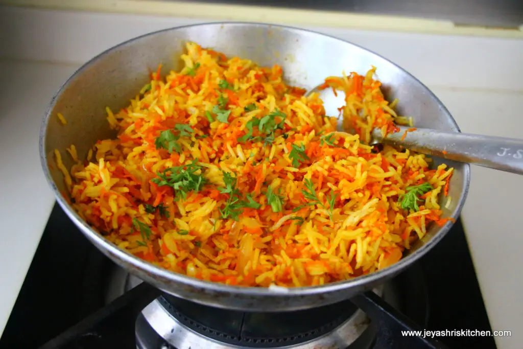 carrot rice