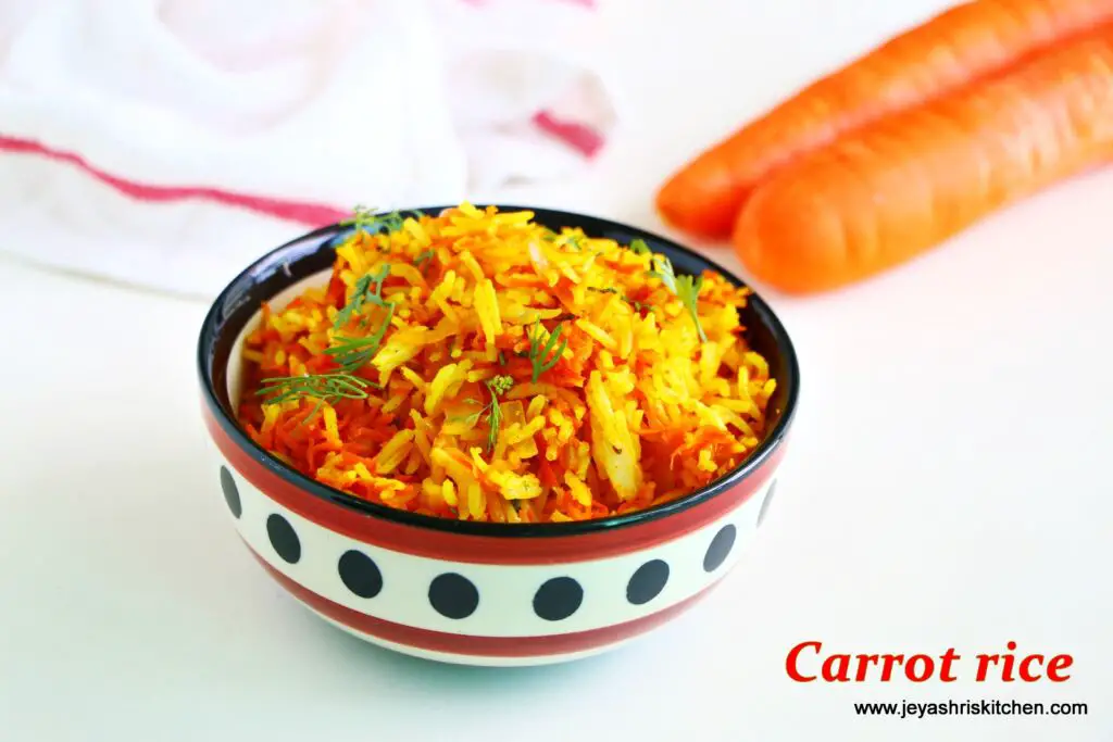 carrot rice