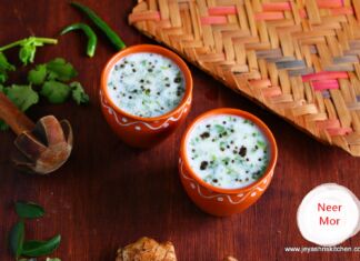 Neer mor recipe, Spiced Buttermilk Neer mor