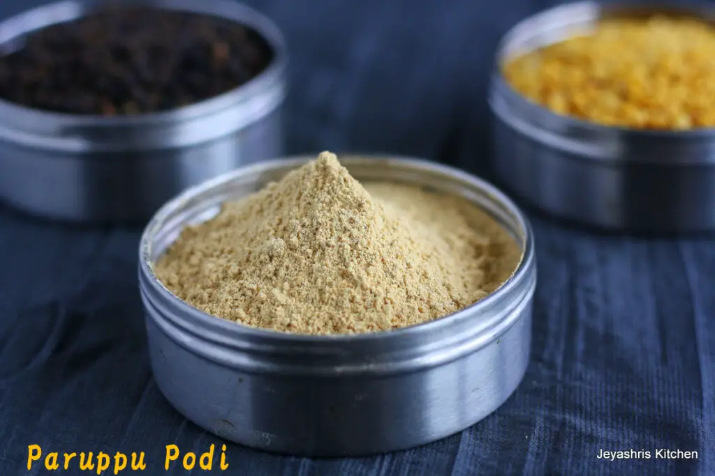 paruppu podi