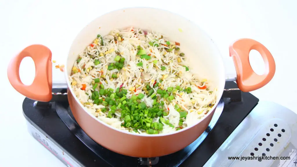 sprouts fried rice recipe