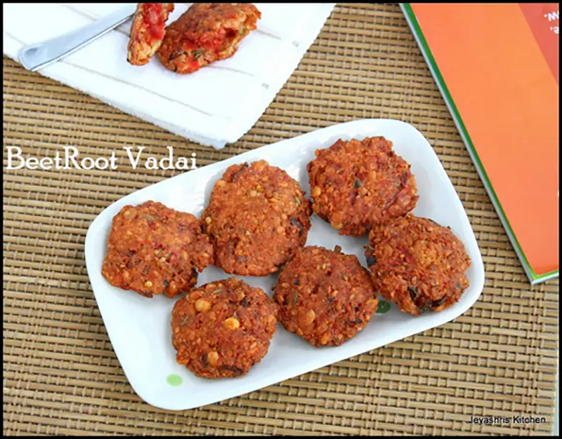 BEETROOT VADAI RECIPE