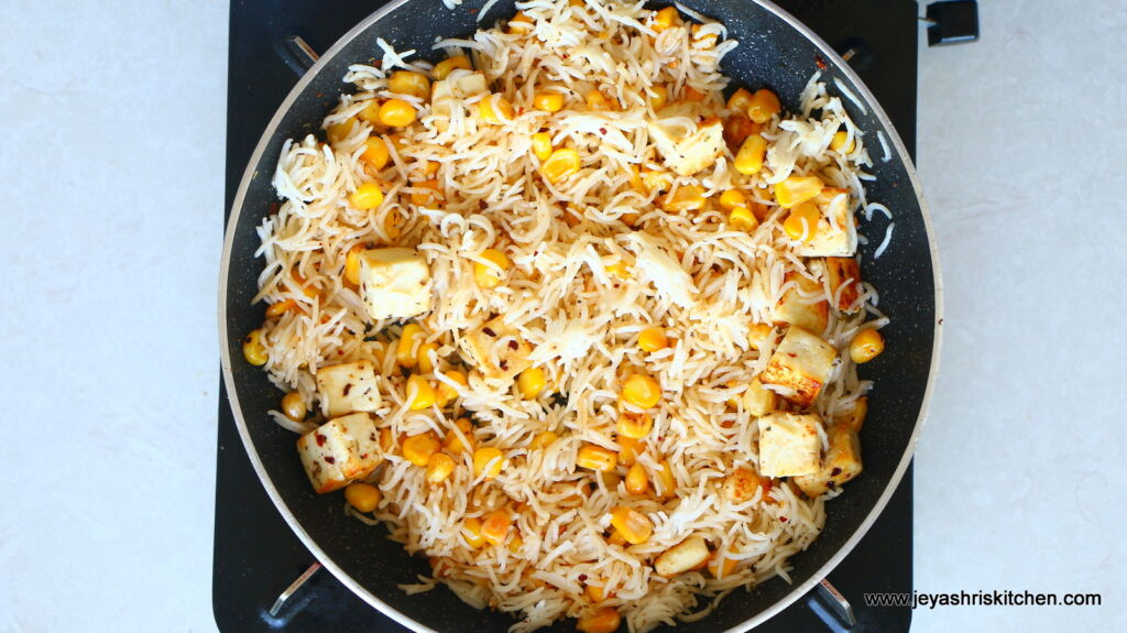 Butter corn rice