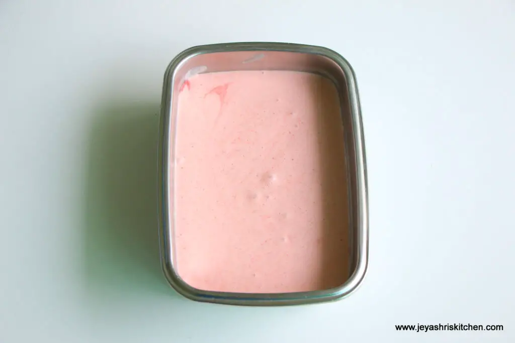 strawberry ice cream