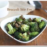 BROCCOLI STIR FRY