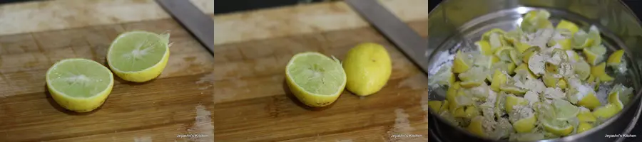 Lemon pickle 