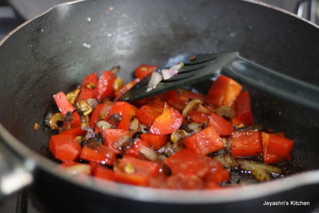 Soya chunks chili