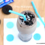 Oreo cookie milkshake