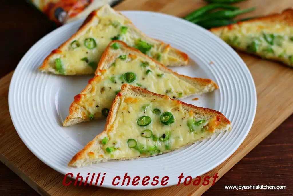 Chili cheese toast Chilli cheese toast