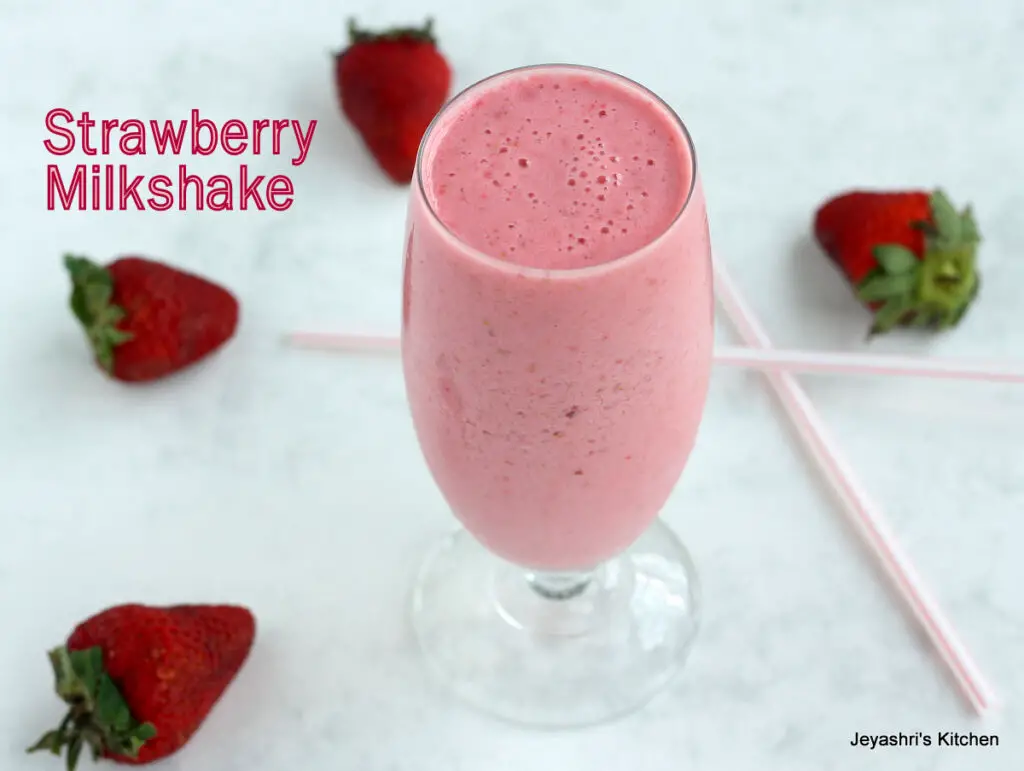 strawberry milkshake recipe