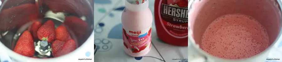 strawberry milkshake recipe