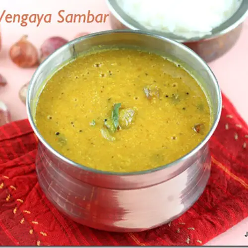 vengayasambarrecipe Jeyashri's Kitchen