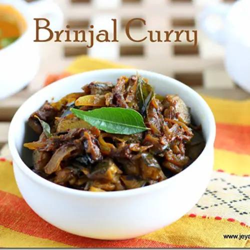 brinjal curry Jeyashri's Kitchen