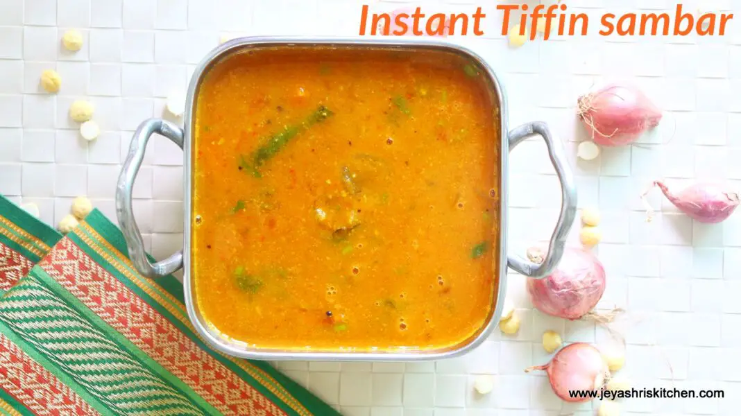 Instant Tiffin sambar