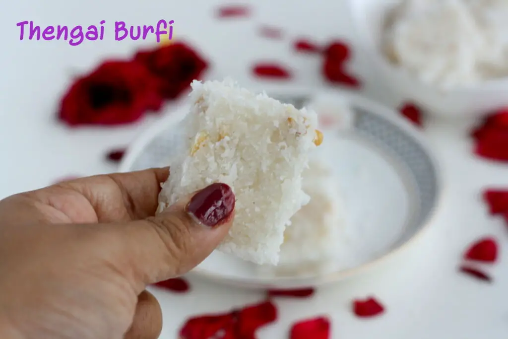 coconut burfi