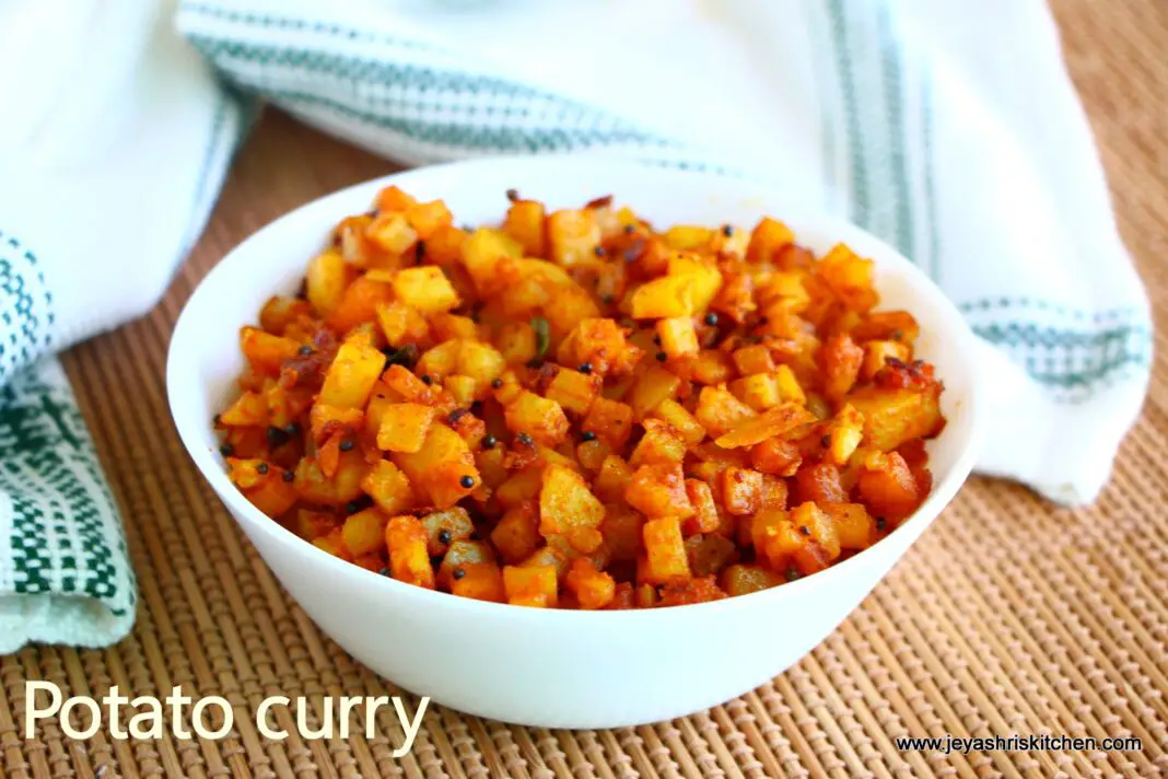 Potato curry recipe