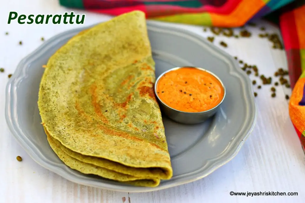 Pesarattu-dosai pesarattu-dosai
