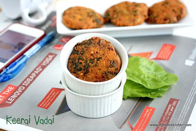 Keerai-vadai