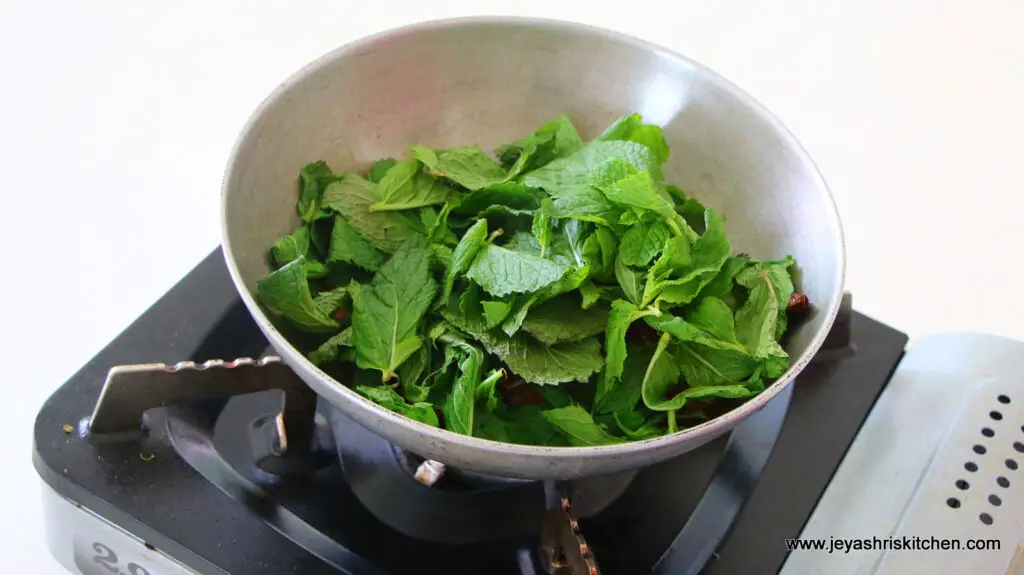 mint chutney recipe