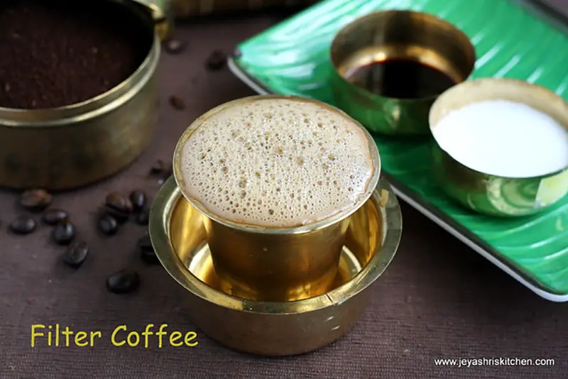 Filter Coffee / Traditional South Indian Filter Coffee